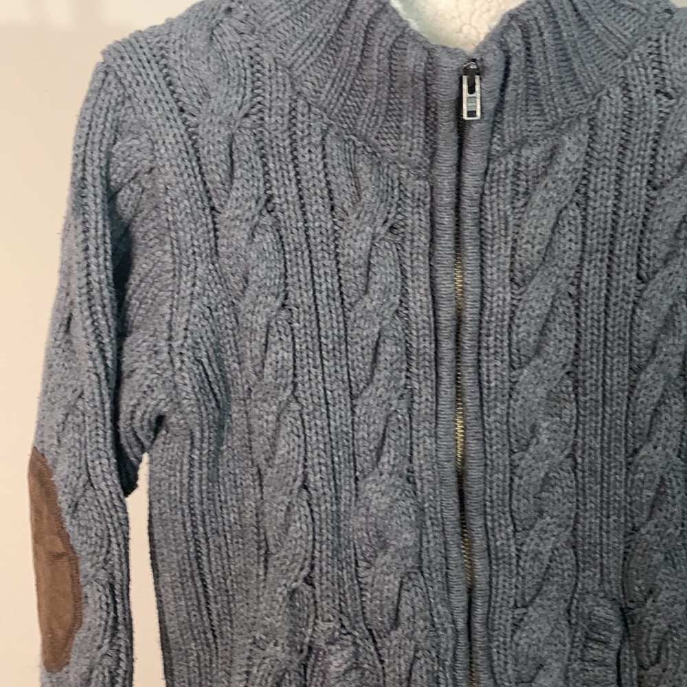 Janie and Jack CABLE KNIT CARDIGAN Size: 5 - Picture 2 of 8